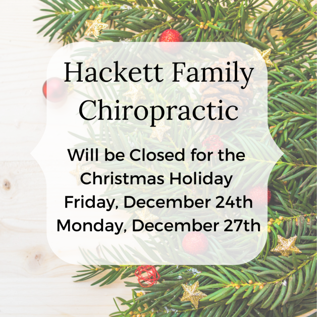 Christmas Holiday Office Closure